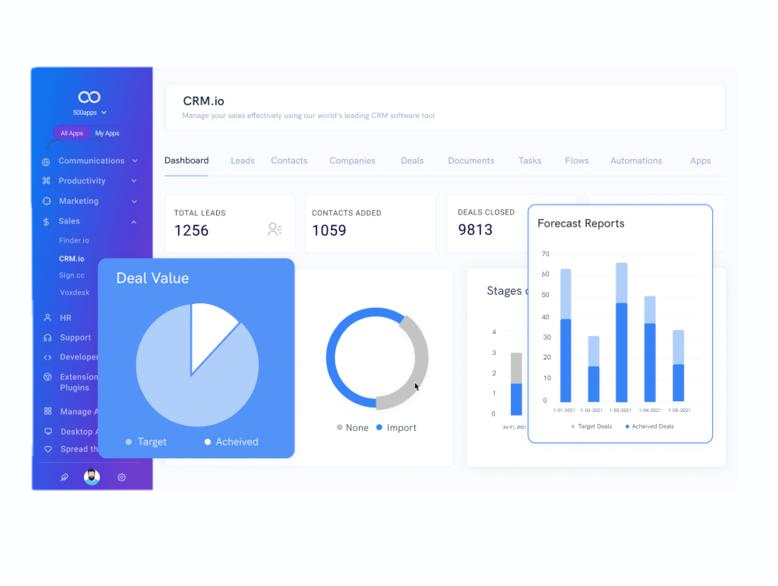CRM.io by 500apps Screenshot 1